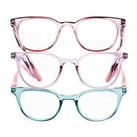 Members Mark 193968328801 Cat Eye Reading Glasses 3 Pack 1.50