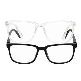 Members Mark 193968329310 2 Pack Rectangular Blue Light Reading Glasses 2.50