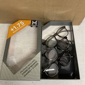 Members Mark 193968454197 3 Pair Of Reading Glasses Subcat 19 Model 204 1.75