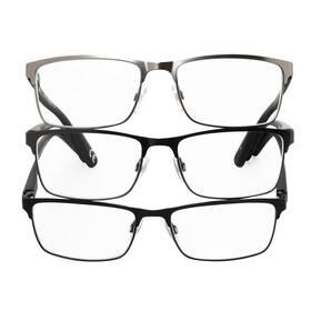 Members Mark 193968530129 3 Pack Rectangular Reading Glasses 3.00