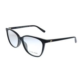 4067u Michael Kors New Santa Clara Mk 3005 Black Plastic Square Eyeglasses 55mm