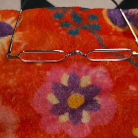 Mvp-1100 Microvision Optical Mvp 1100 Reading Glasses 3.00 Silver Metal Frame