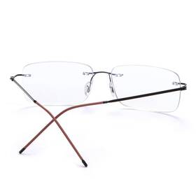 Miryea 791259704534 Rimless Progressive Multifocus Reading Glasses Blue Light Blocking No Line Multi