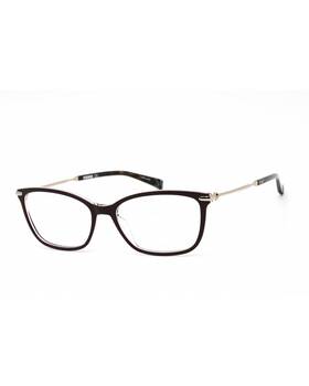 Mo0200s Missoni 716736380919 01c Cateye Eyeglasses For Women - Burgundy -size One Size