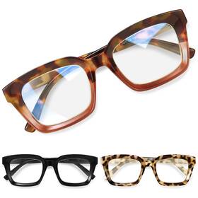 Miyya 840433214403 Oprah Style Reading Glasses For Women Cheaters Eyeglasses Oversized B
