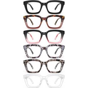 B0b1vqw4mw Miyya Stylish Oversized Blue Light Reading Glasses For Women Cheaters Eyeglasse