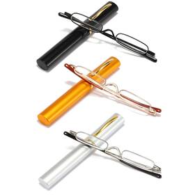 Mmoww 739771148603 Ultra Small Reading Glasses For Men Women Slim Pocket Readers With Pen Clip M