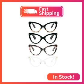 B0d93bz7z1 Mmoww Cat Eye Reading Glasses For Women Fashion Cute Blue Light Blocking Readers