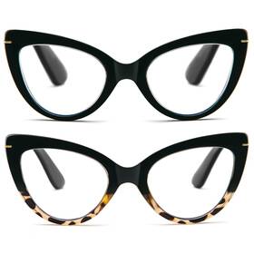 B0d93c6tp6 Mmoww Cat Eye Reading Glasses Women Blue Light Blocking Readers 2.0 Magnificati