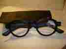 Mo-92-300 Montana Auth Vintage Designer Preppy Round Reading Glasses Readers Black 3.00 5055130085347