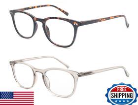 B0963svl3z Modfans Reading Glasses Women Men Matte/glossy Frame Lightweight Flexible Reader