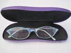 42085 Morgan Glasses Cat Eye Aj Shape 250 " Reading Condition Nice