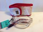 Mt1589br Lipopsun Folding Bifocal Reading Glasses Gold Frames With Free Case