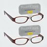 Mtct1111 Foster Grant Pairs Of Pretty Chestnut Petite Womens Readers For