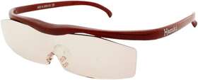 1.60x My Development 301659947013 Hazuki Loupe Magnifier Glasses Red Large -m Clear Eyeglasses For Men W
