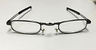 N.y.s Collection Folding Reading Glasses With Case 3.25 Brand New Gold Black Frames 691713680278