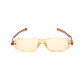 F.1.104.1151.200 Nannini Blue Light Blocker Foldable Lightweight Italian Reading Glasses 2.00 Amber