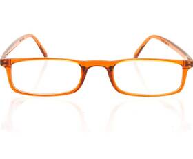 F.1.131.115 Nannini Quick 7.9 Half-frame Italian Reading Glasses Lightweight Tangerine