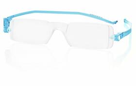 F.101.104 Nannini Compact 1 Thin Folding Italian Readers With Rotating Temples Sky Blue