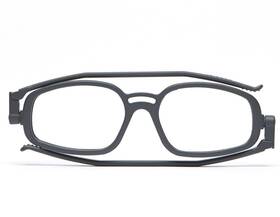 F.503.424 Nannini 503 Italian Flat Foldable Travel Reading Glasses Matte Gray