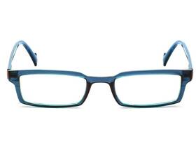F.still.196 Nannini Still Half Eye Reading Glasses Made In Italy Teal