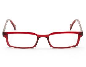 F.still106 Nannini Still Half Eye Reading Glasses Made In Italy Red
