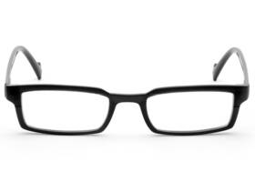 F.still148 Nannini Still Half Eye Reading Glasses Made In Italy Black