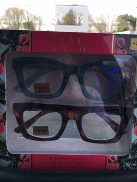 Nicole Miller 802807359226 2-pack Premium Quality Reading Glasses Readers 2.00 New Authentc