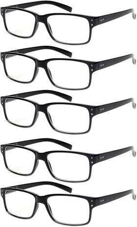 Norperwis 313056597593 Reading Glasses 5 Pairs Quality Readers Spring Hinge For Readi