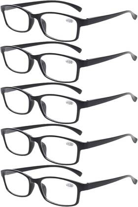 Norperwis 313100188142 Reading Glasses 5 Pairs Quality Readers Spring Hinge Vint