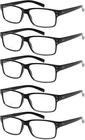 Norperwis 445055212269 Reading Glasses 5 Pairs Quality Readers Spring Hinge For Readi