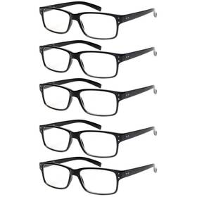 Norperwis 673257011091 Reading Glasses 5 Pairs Quality Readers Spring Hinge For
