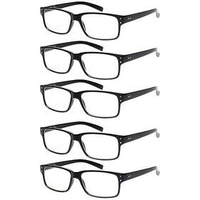 Norperwis 673257011510 Reading Glasses 5 Pairs Quality Readers Spring Hinge For