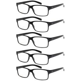 Norperwis 673257011817 Reading Glasses 5 Pairs Quality Readers Spring Hinge For Re