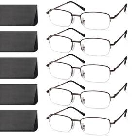 Novivon 840433209126 Pack Reading Glasses Men/women Eyeglasses Blue Light Readers For Men/