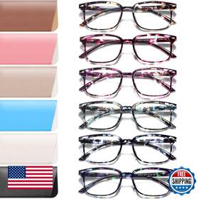 B0bht5ckp9 Novivon 6 Pack Blue Light Blocking Reading Glasses With Cases For Men And Women