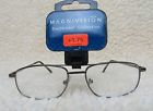 M150104 Nwt Magnivision Traditional Reading Bifocal Glen Glasses 1.75