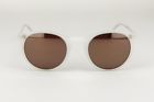 O Malley Oliver Peoples White Round Frame With Rose Gold Tone