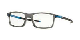 0ox8050 Oakley Frame Pitchman Rectangle Frames Polished Grey Smoke/clear