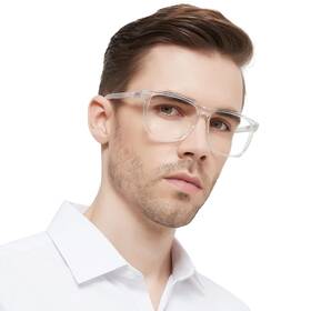 Occi Chiari 937030274238 Bifocal Reading Glasses For Men 1.5 Oversized Square Blue Light Blocking Read