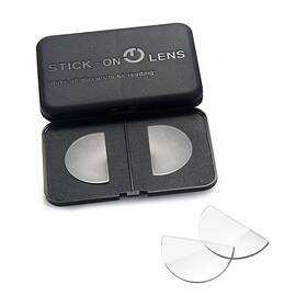 Us01-1plhtp-150 Okh Stick On Readers Clear Magnifying Bifocal Lens For Any Glasses Reusable And