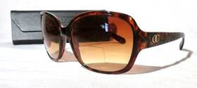 Cars207 Oleg Cassini Oc Sunglasses Tortoise Plastic Frame With 2.0 Readers