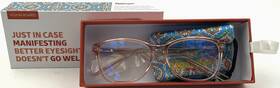 Optr-vb225 Optimum Optical Blue Light Filtering Reader Glasses - Pink Vision Board