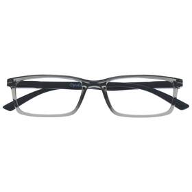 B9-7-150 Opulize See Reading Glasses With Blue Light Blocking For Women And Men Narrow Frame