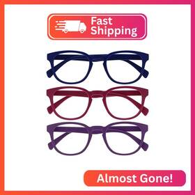 Rrr2-345-300 Opulize Pop Reading Glasses For Women Men Scratch Resistant Round Matt Frame Wit