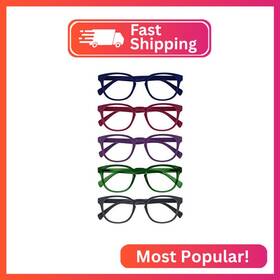 Rrrrr2-34567-300 Opulize Pop Reading Glasses For Women Men Scratch Resistant Round Matt Frame Wit