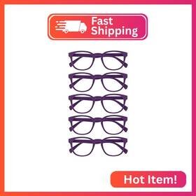 Rrrrr2-5-150 Opulize Pop Reading Glasses For Women Men Scratch Resistant Round Matt Frame Wit