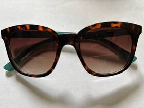 Osrs704 Oscar De La Renta Reading Sunglasses Bifocals 2.5 Womens Turquoise And Tortoise