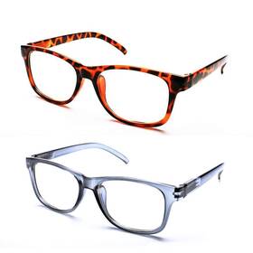 Ourui 680044672687 Blue Light Blocking Reading Glasses 2 Pack Computer Readers For Men Women Uv