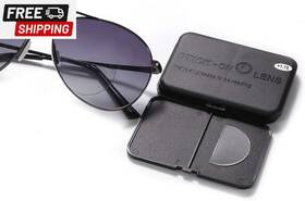 Oushiun 744760011172 Stick-on Bifocal Lenses Readers Stick Magnifying Adhesive Reading Reusabl